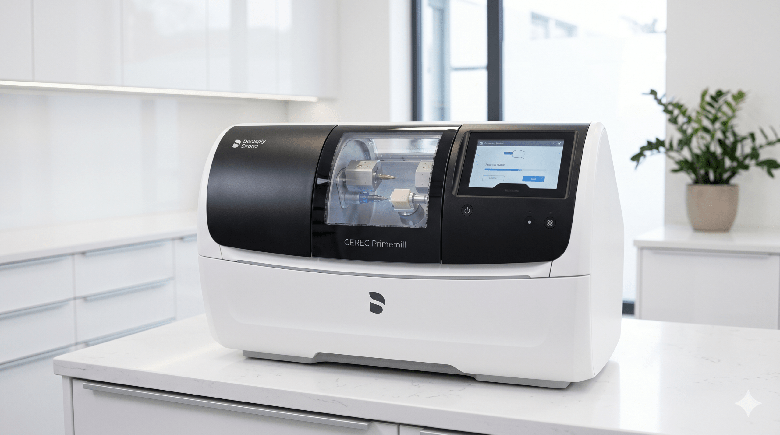 In-house Sirona milling unit