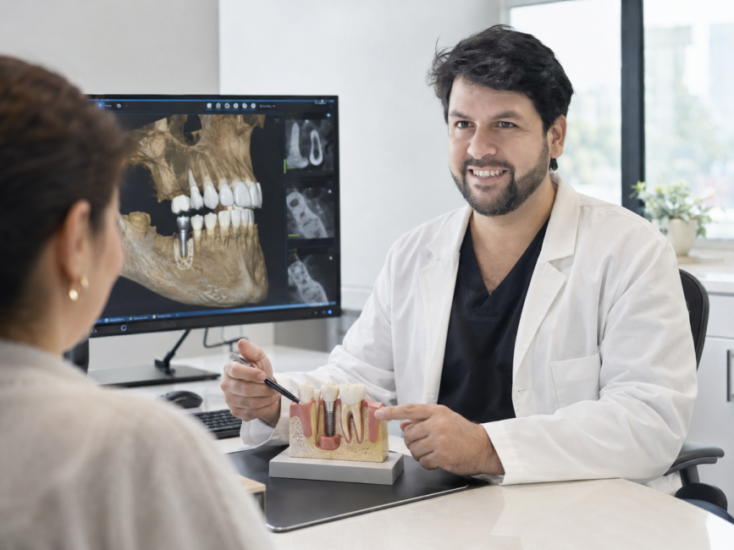injerto óseo para implante dental en Lima