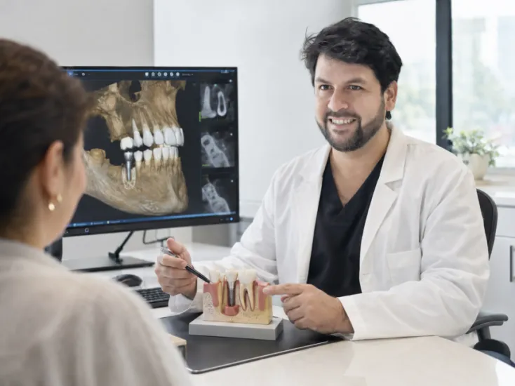 injerto óseo para implante dental en Lima